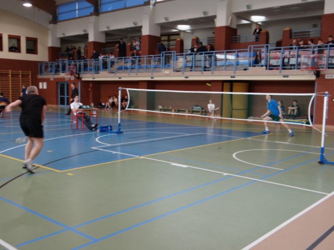 Zdjęcie: Turniej badmintona.